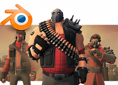 Игровое трехмерное (3D) моделирование в Blender