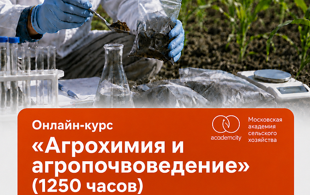 Онлайн-курс «Агрохимия и агропочвоведение» (1250 часов)