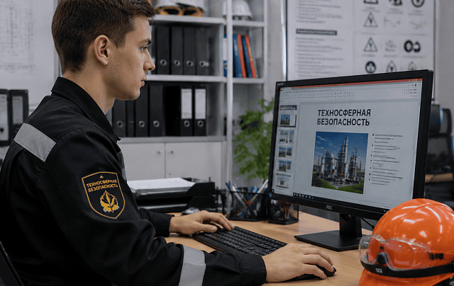 Безопасность технологических процессов и производств