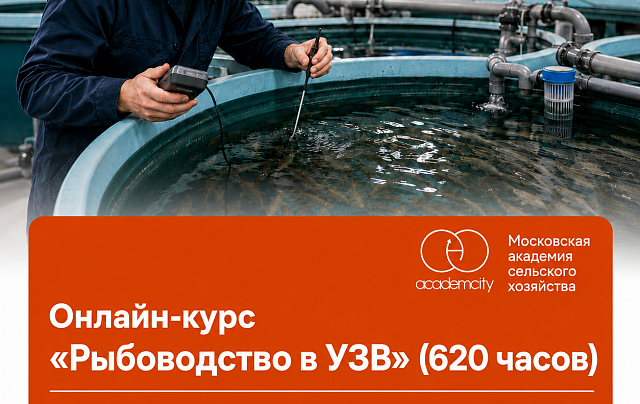Онлайн-курс «Рыбоводство в УЗВ» (620 часов)
